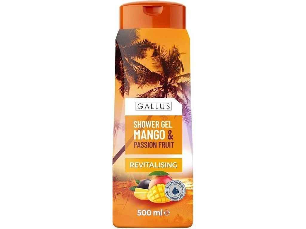 Гель для душа Gallus мужской Манго 500 мл (843926)
