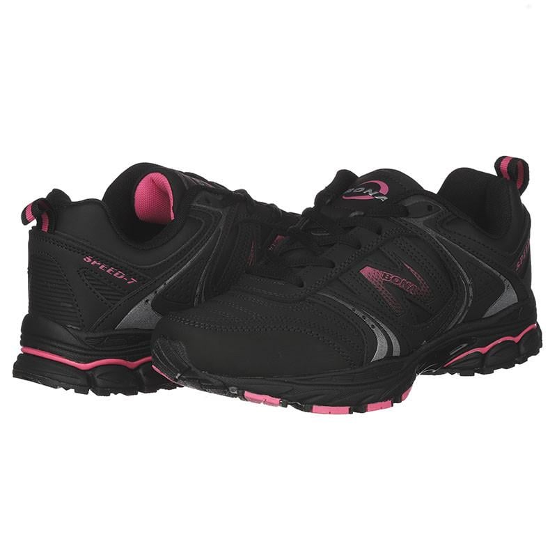 Кросівки жіночі Bona 675S-2 нубук р. 39 Чорний (03073)