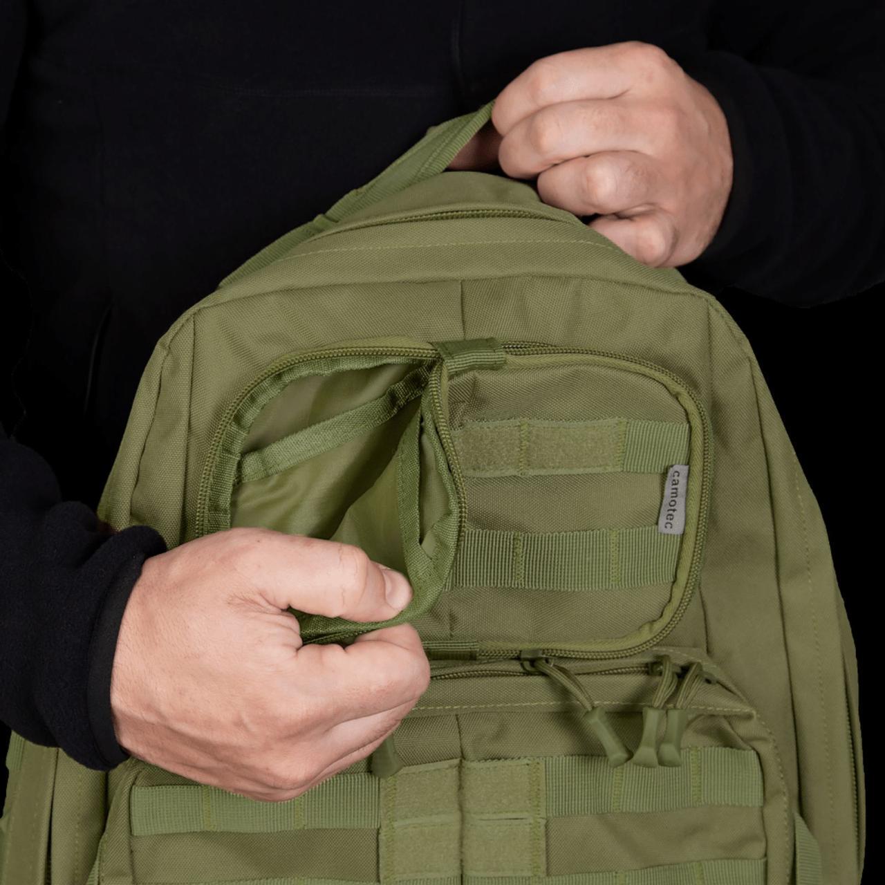 Рюкзак военный CamoTec DASH Oxford 900D 40 л Olive (00060) - фото 8 Рюкзак военный CamoTec DASH Oxford 900D 40 л Olive (00060) - фото 8