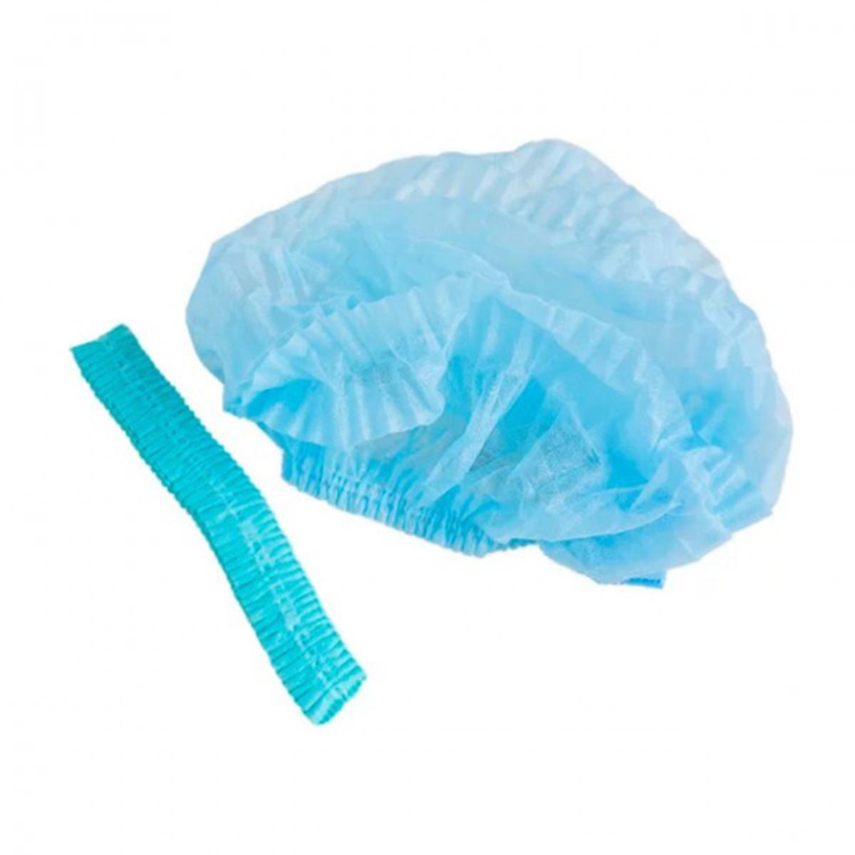 Шапочка одноразовая гофрированная Шарлотта нетканый спанбонд 100 шт./уп. Голубой (ME-2897) - фото 8 Шапочка одноразовая гофрированная Шарлотта нетканый спанбонд 100 шт./уп. Голубой (ME-2897) - фото 8