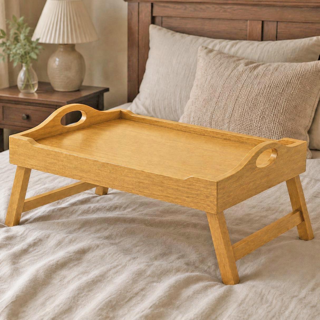 Столик-поднос из дерева Лейтрис Карри (СТБ-020203)