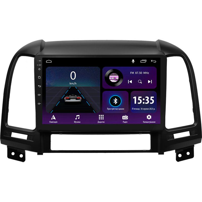 Магнітола штатна Sigma E9232 2/32 GB для Hyundai Santa Fe 2 2006-2012 р. 9" (AR-82748)