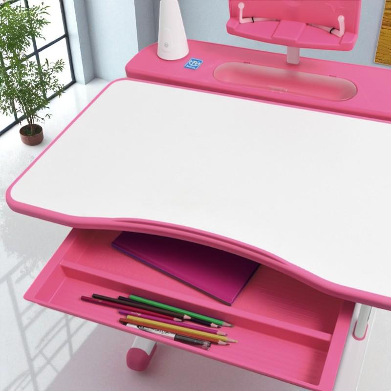 Парта дитяча Bambi та стілець із регулюванням висоти Рожевий (M 4428-8) - фото 4 Парта дитяча Bambi та стілець із регулюванням висоти Рожевий (M 4428-8) - фото 4