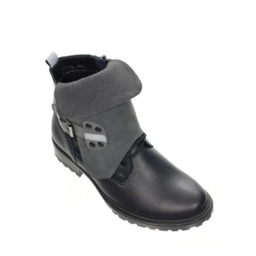 Черевики дитячі BARTEK 77348-12A зимові р. 36 Cіро-Чорний (13261-1434) - фото 3