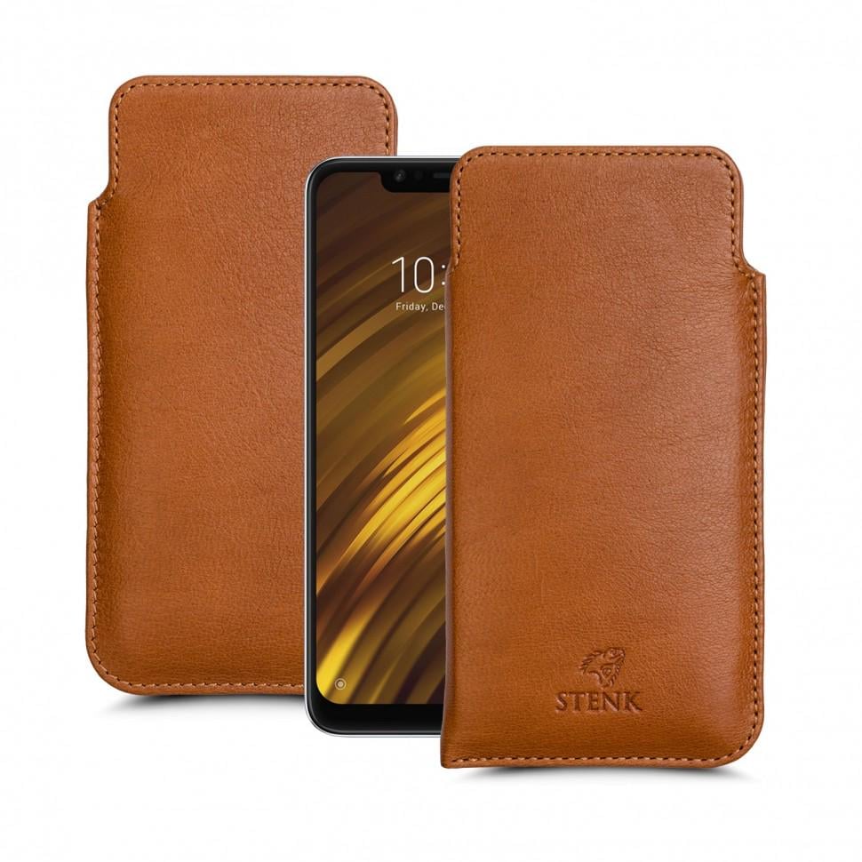 Футляр Stenk Elegance для Xiaomi Pocophone F1 Camel (62431)