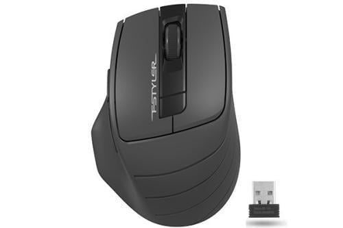 Компьютерная мышка A4Tech Fstyler FG30 2000 dpi USB Wireless Черный/Серый (2881181331)