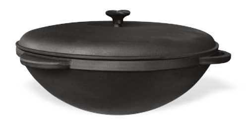 Кастрюля WOK с литыми ручками и крышкой Ситон 5,5л Кастрюля WOK с литыми ручками и крышкой Ситон 5,5л