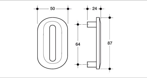 Меблева ручка Poliplast цифра нуль РП-0 Блакитний матовий (16205) - фото 4 Меблева ручка Poliplast цифра нуль РП-0 Блакитний матовий (16205) - фото 4