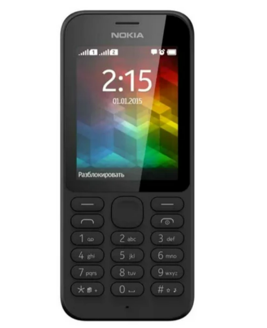 Мобильный телефон Nokia 215 Dual Sim Black (2061-6013)