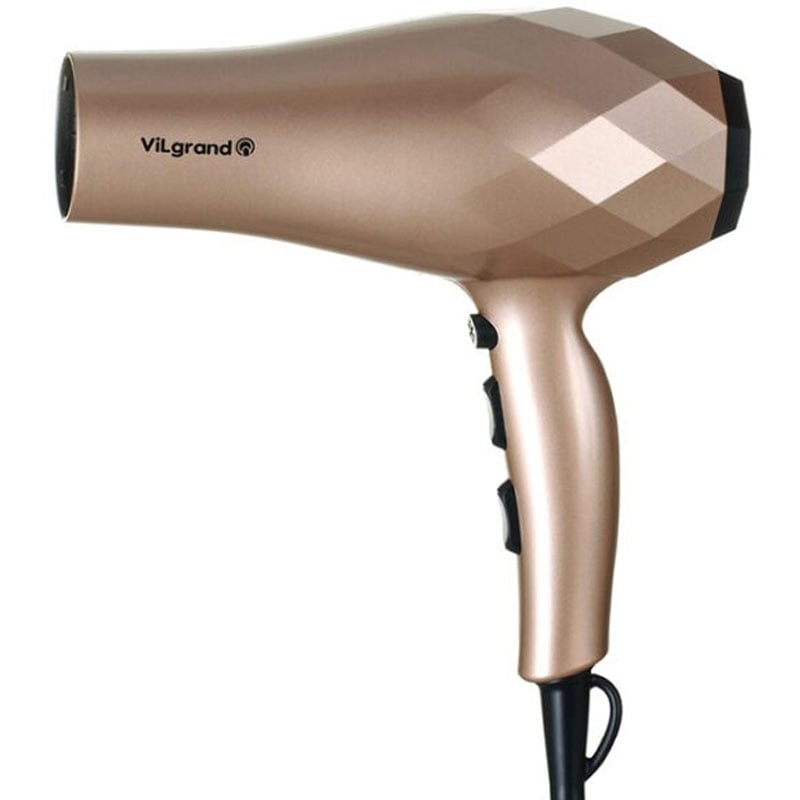 Фен для волос ViLGrand VHD-2424TI 2400W Gold (tf7592)