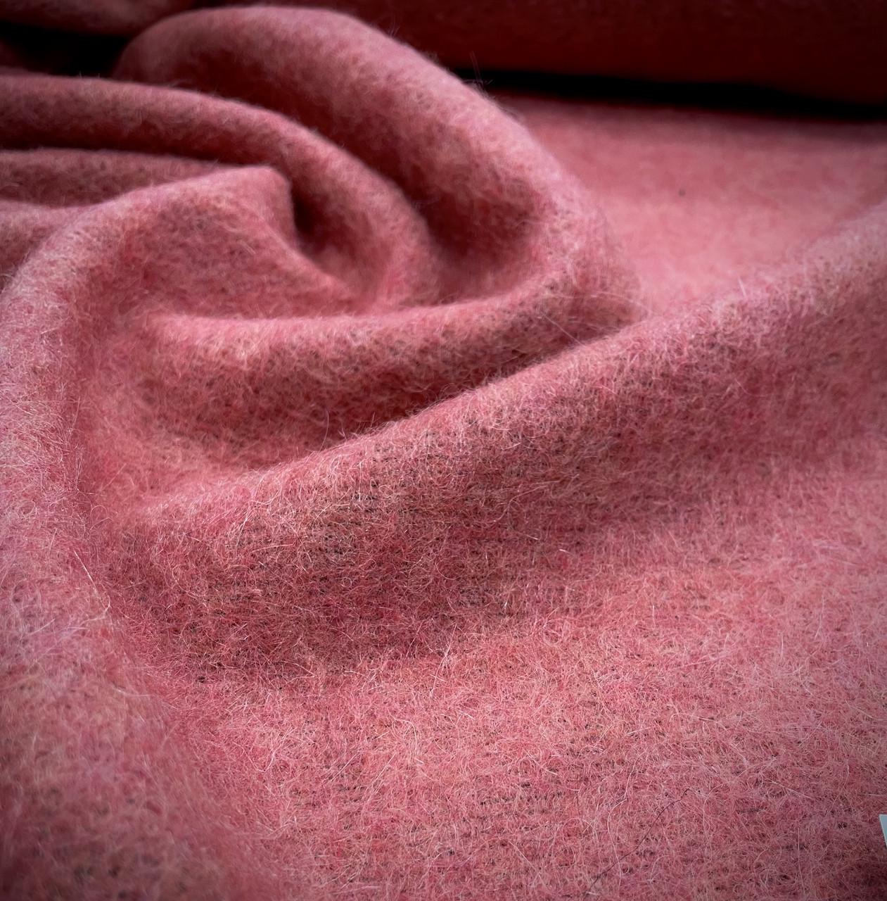 Тканина пальтова вовна Кораловий (24479362) - фото 2