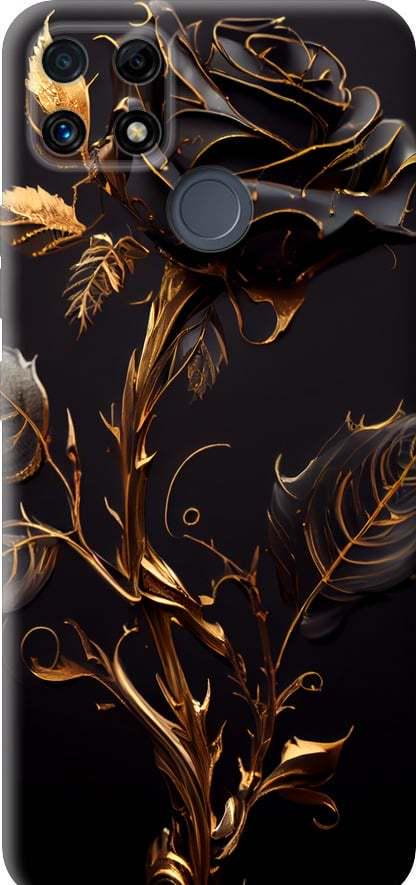 Чехол на Realme C25s Роза 3 (5552u-3679-42517) Чехол на Realme C25s Роза 3 (5552u-3679-42517)