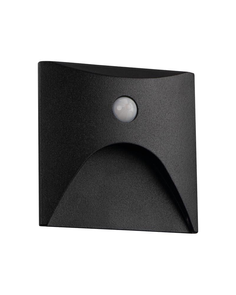 Светильник для подсветки лестницы/коридора Kanlux 39130 Exin LED 1x2,5W 3000K 50Lm IP65 Черный (36563953)