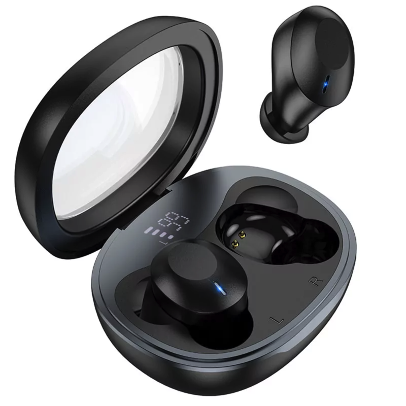 Наушники беспроводные TWS Hoco EQ3 Smart Black (21012) Наушники беспроводные TWS Hoco EQ3 Smart Black (21012)