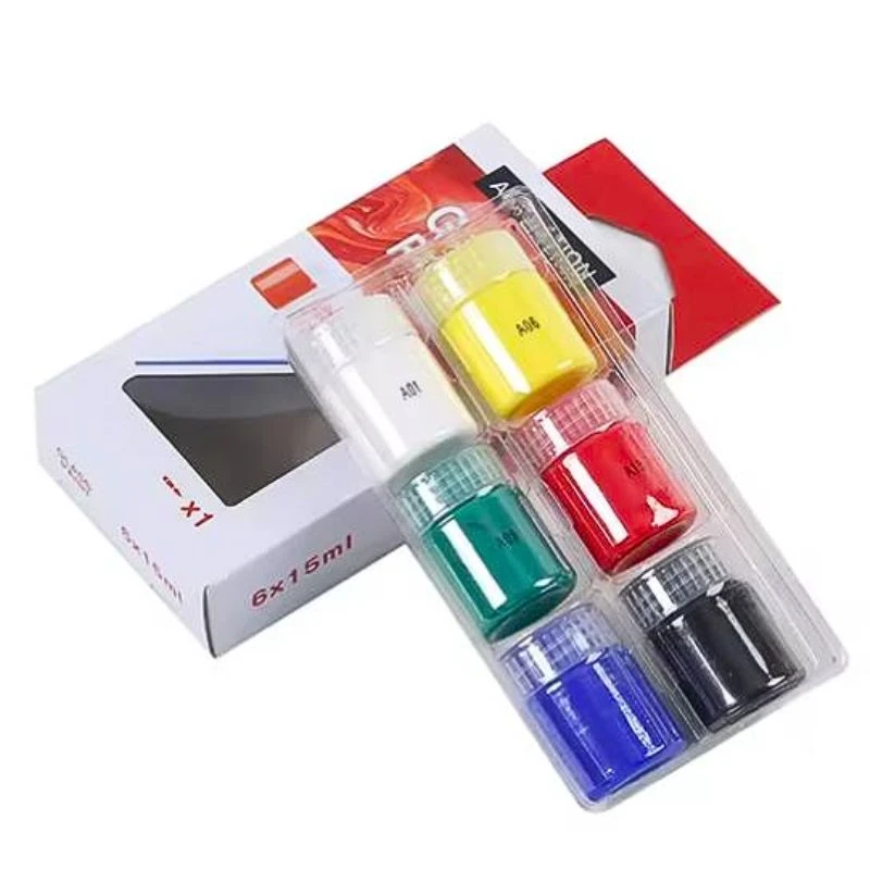 Набор красок для стекла Art Nation GAS0615 6 шт. 15 мл с кисточкой (2241771581) - фото 2 Набор красок для стекла Art Nation GAS0615 6 шт. 15 мл с кисточкой (2241771581) - фото 2