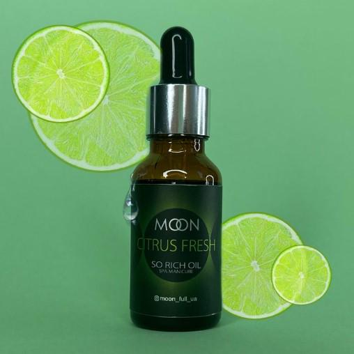 Олія для кутикули Moon Full Oil Citrus Fresh So Ric 20 мл (1799934505) - фото 2