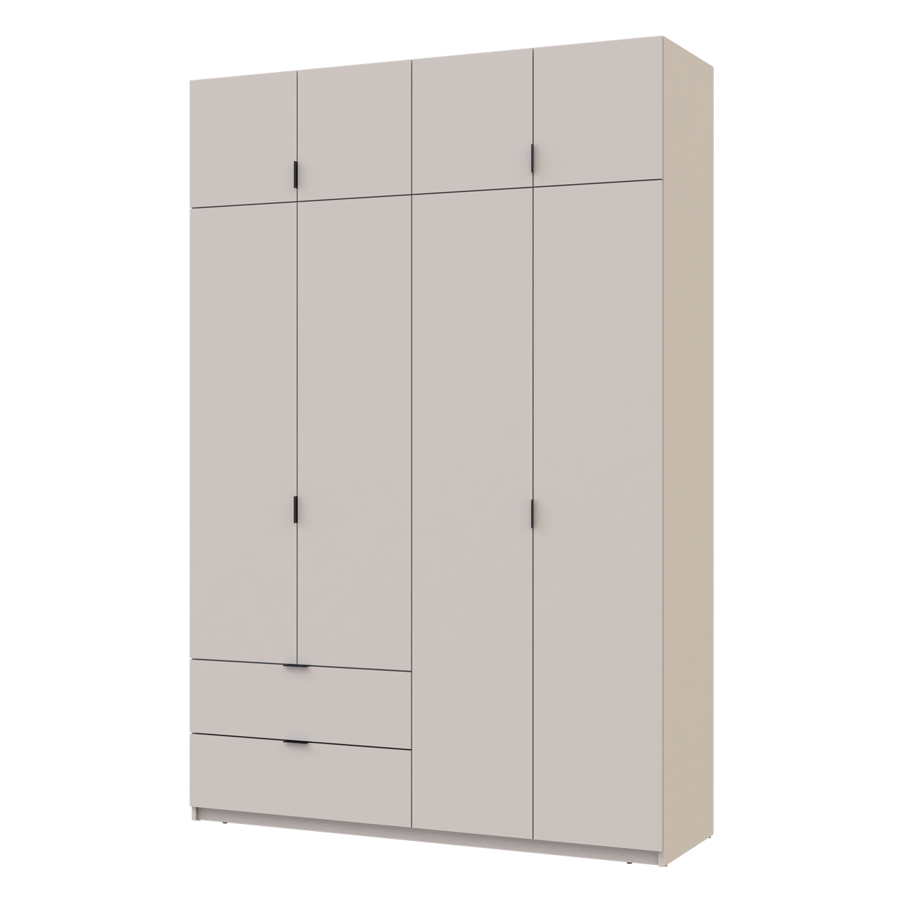 Шкаф распашный для одежды Doros Лукас 160х50х240 см Кашемир (80737728)