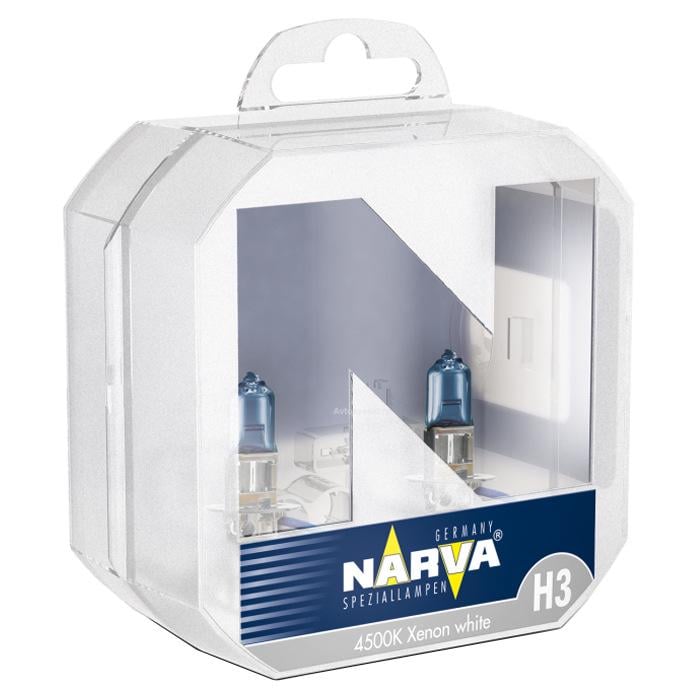 Лампа головного света Narva H3 55W Range Power 486022100 White (85690)