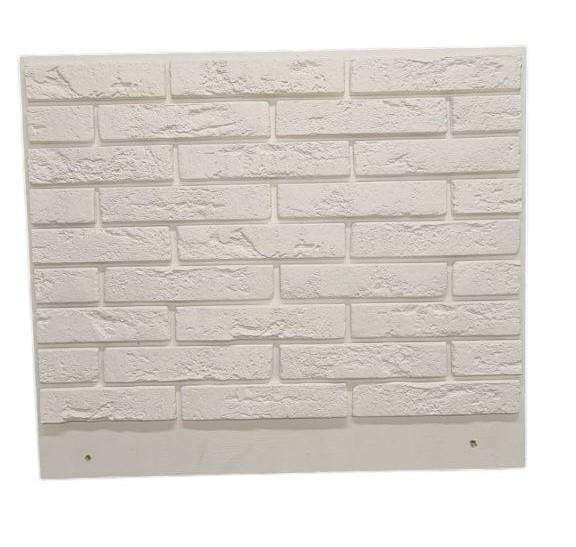 Декоративна плитка гіпсова Оксфорд 225x50x10 мм Білий (30833571)