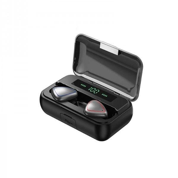 Наушники вкладыши Bluetrum Sainyer T68 Bluetooth беспроводные вакуумные с Led экраном и встроенным чипом