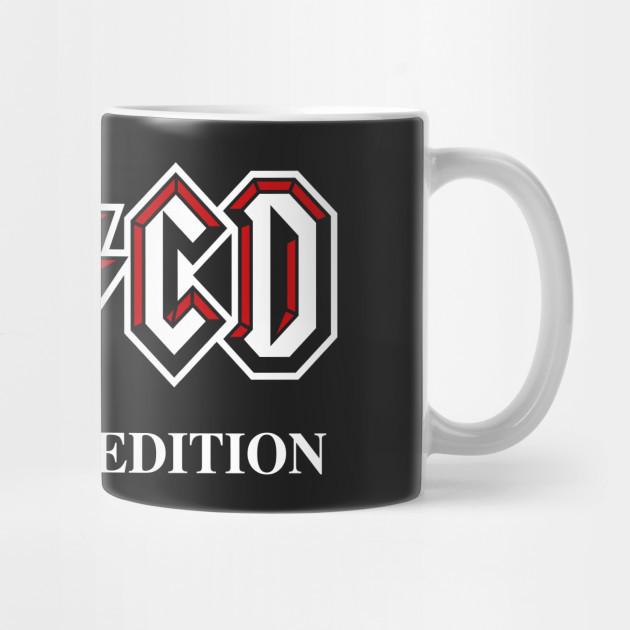 Чашка AC DC Dyslexic Edition - фото 2
