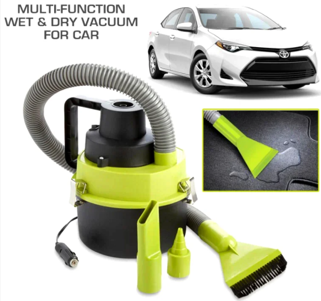 Автомобільний пилосос для сухого прибирання Multifunction Wet and Dry Vacuum (MS-13120) - фото 2