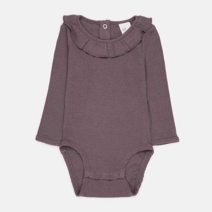 Боді H&M 92 см Сливовий (Х2310873119)