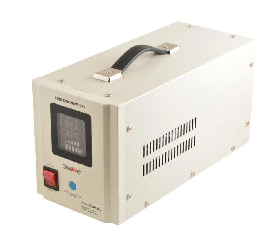 Джерело безперебійного живлення Step4Net UP-1500VA із правильною синусоїдою 1050 Вт LCD 24V під зовнішній АКБ заряд 15A (58344) - фото 3 Джерело безперебійного живлення Step4Net UP-1500VA із правильною синусоїдою 1050 Вт LCD 24V під зовнішній АКБ заряд 15A (58344) - фото 3