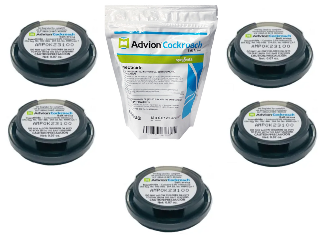 Гель яд от тараканов Advion Cockroach Gel Syngenta Evolution ловушка 5 шт. (2363968988)