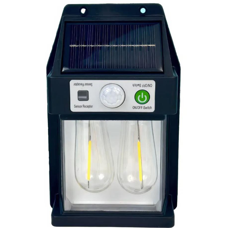 Светильник уличный с солнечной панелью SOLAR WALL LAMP YX-777 Black (24199293)