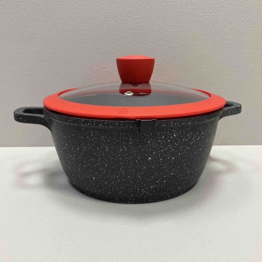 Кастрюля со стеклянной крышкой Bohmann BH-7353-20 алюминиевая 20 см 2,2 л (2181050746) - фото 3 Кастрюля со стеклянной крышкой Bohmann BH-7353-20 алюминиевая 20 см 2,2 л (2181050746) - фото 3