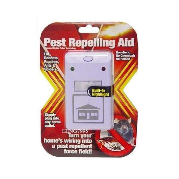 Электронный отпугиватель грызунов и насекомых Pest Repelling Aid (b6e45413) - фото 1