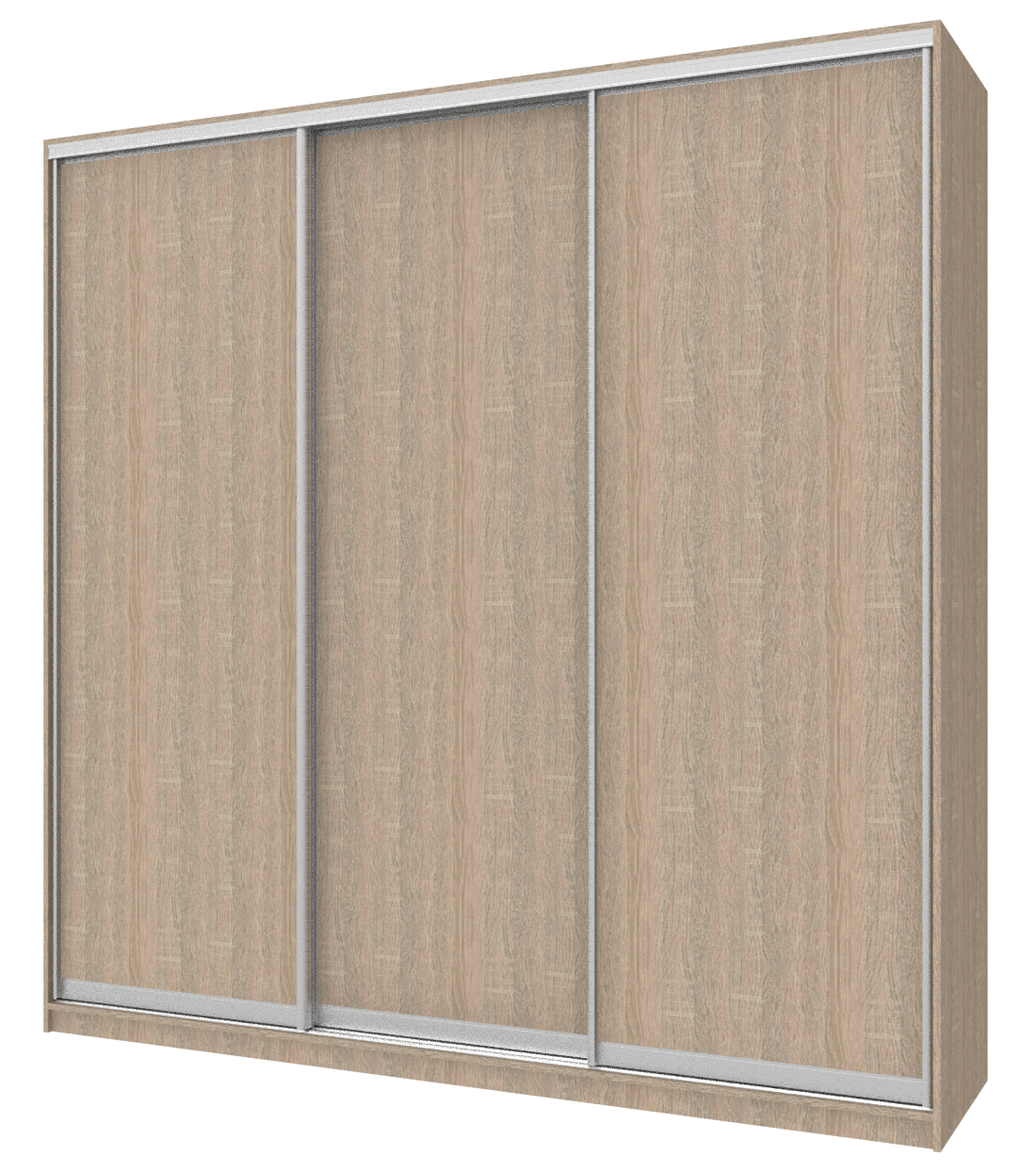 Шкаф-купе Doros Сити 24 3 ДСП 238х60х240 см Дуб Cонома (42001003)