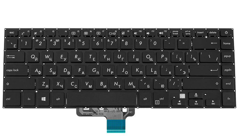Клавиатура для ноутбука Asus X510UQ Черный (168438)
