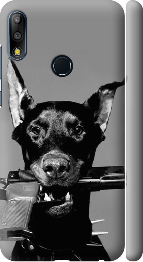 Чехол на Asus Zenfone Max Pro M2 ZB631KL Доберман (2745m-1641-42517) Чехол на Asus Zenfone Max Pro M2 ZB631KL Доберман (2745m-1641-42517)