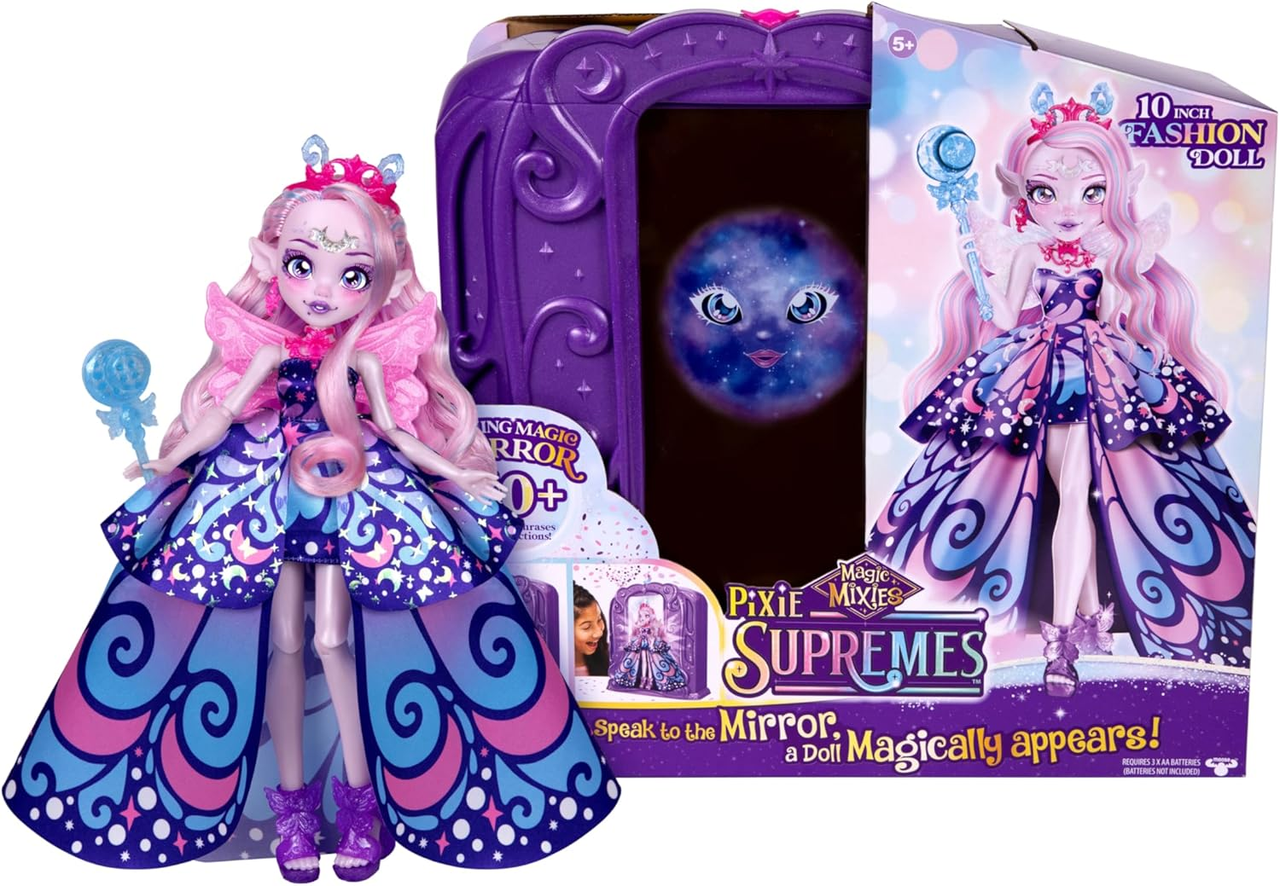 Лялька Magic Mixies Pixie Supremes Magic Mirror Luna The Butterfly Pixie Supreme (2544215198)