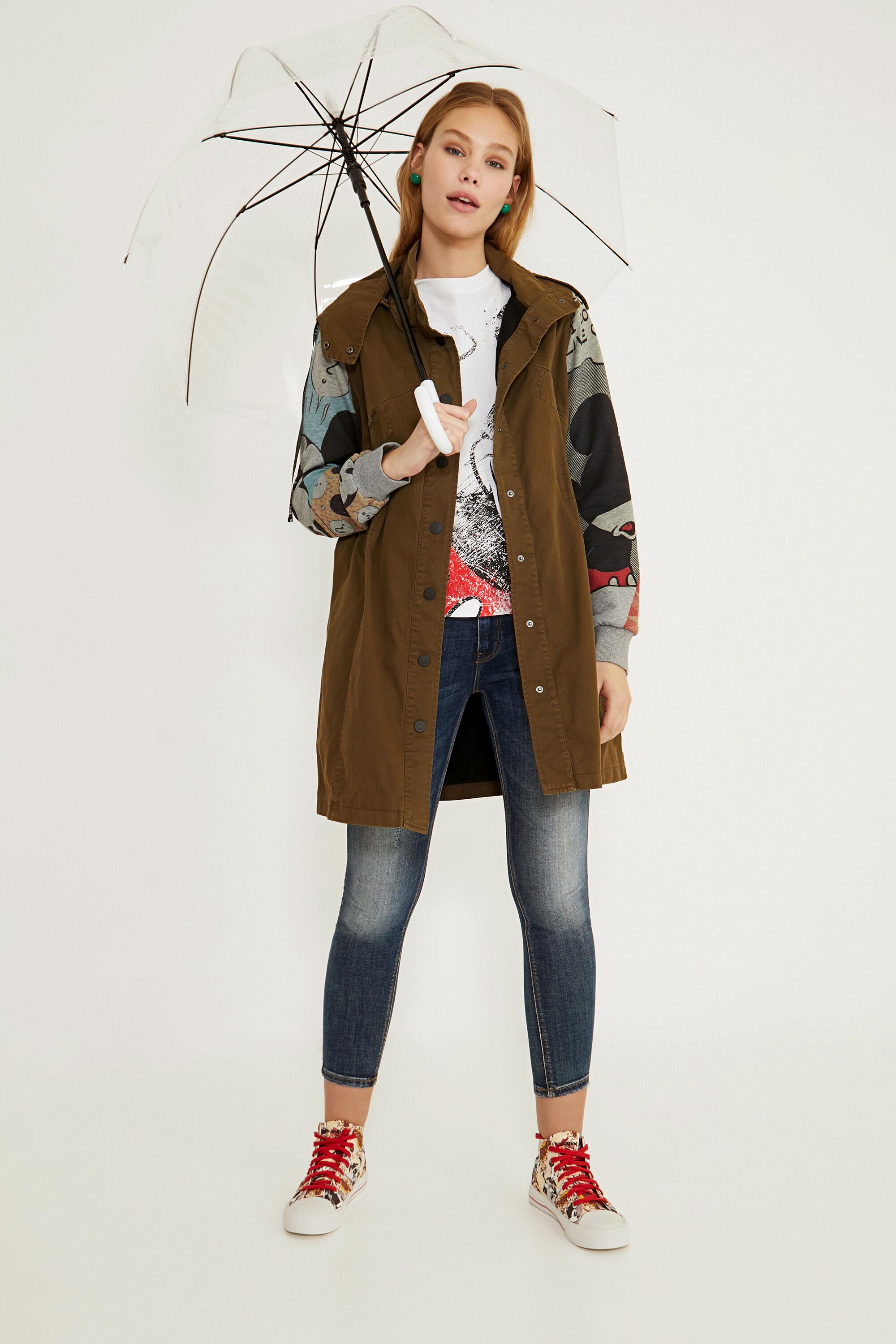 Куртка женская Desigual 21swew16 M Хаки - фото 3 Куртка женская Desigual 21swew16 M Хаки - фото 3