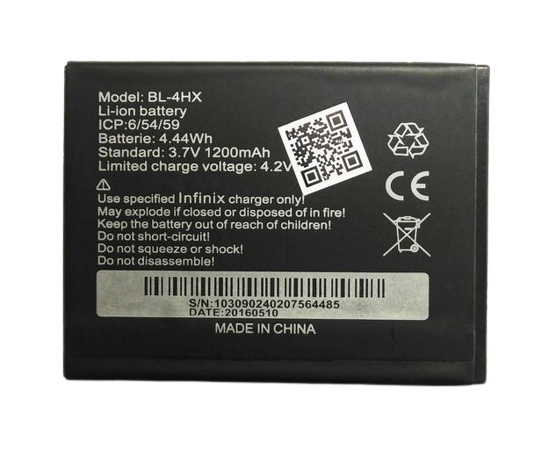 Аккумуляторная батарея для Infinix 4HX 1200 mAh (000021409)