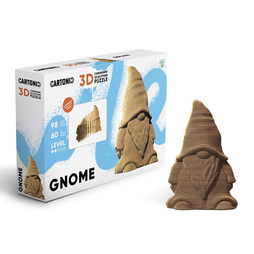 Пазл-конструктор 3D картонный Cartonic 3D Puzzle GNOME Гном (33394540)
