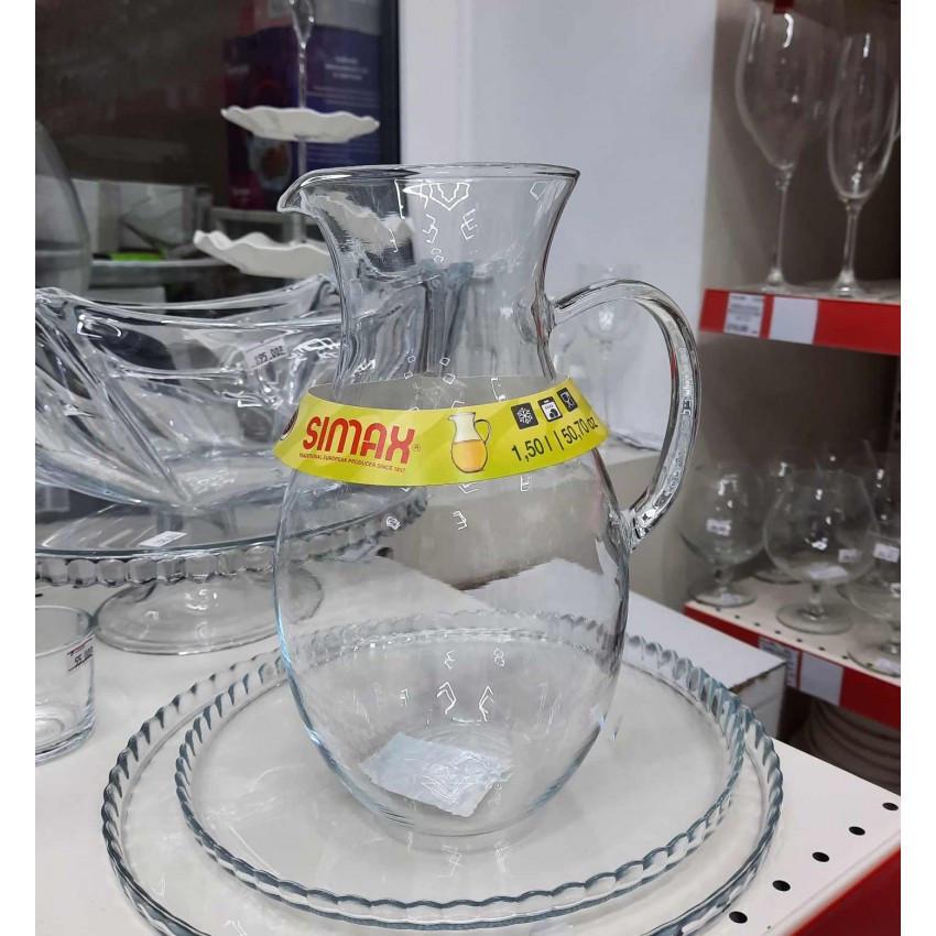 Глечик Simax Classic s20010 скляний 1,5 л (1400471127) - фото 3 Глечик Simax Classic s20010 скляний 1,5 л (1400471127) - фото 3
