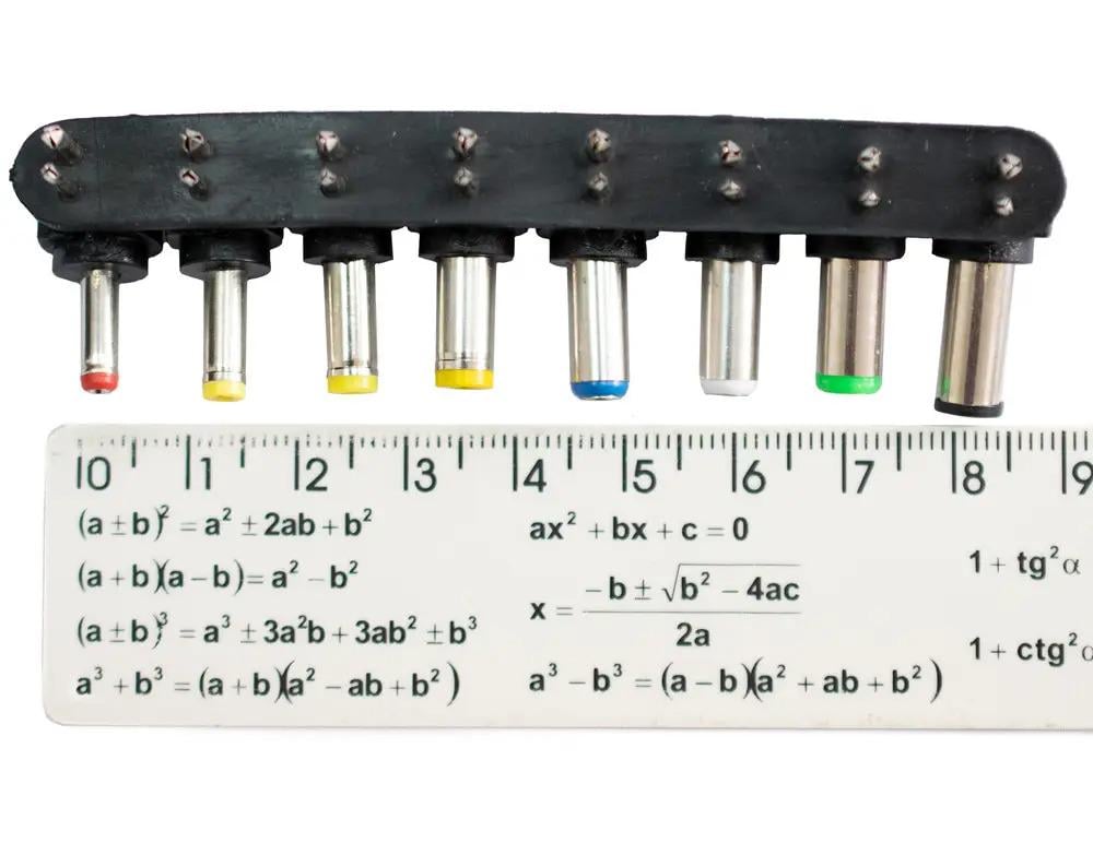 Блок питания Solma SL-668 12 V с регулировкой напряжения и 8 насадками (1007850-Black-1) - фото 4