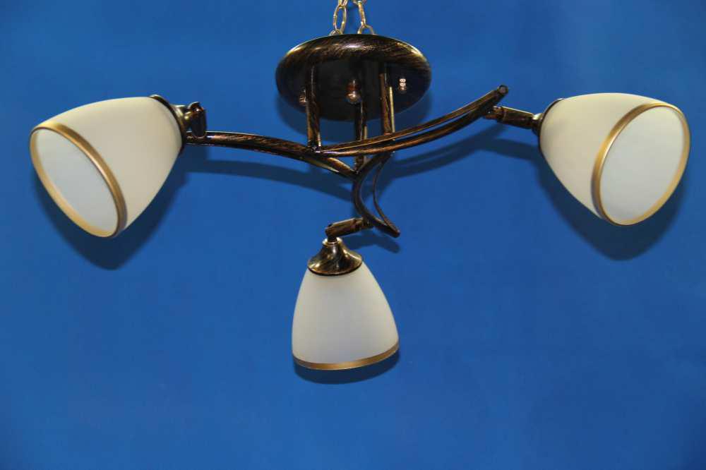 Люстра с плафонами Ray L53722/3 (IR005831) Люстра с плафонами Ray L53722/3 (IR005831)