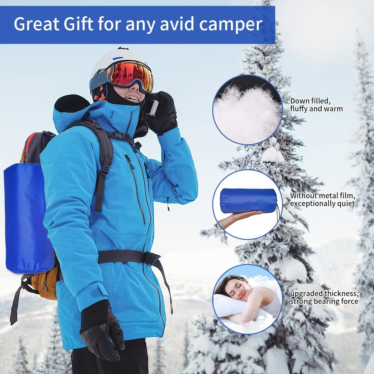 Спальний килимок для холодної погоди ізольований R Value - фото 4 Спальний килимок для холодної погоди ізольований R Value - фото 4