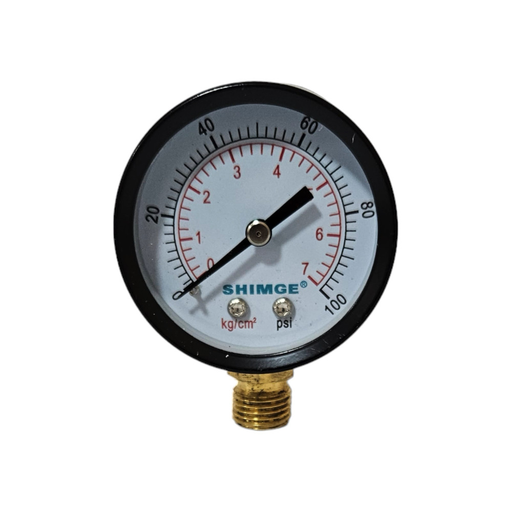 Манометр радиальный SHIMGE PS-S Ø 50 мм 7 bar (SQ-1046162)