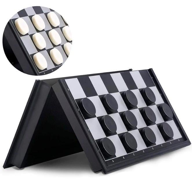 Набір шахів 3в1 магнітні 25х25 см - фото 5