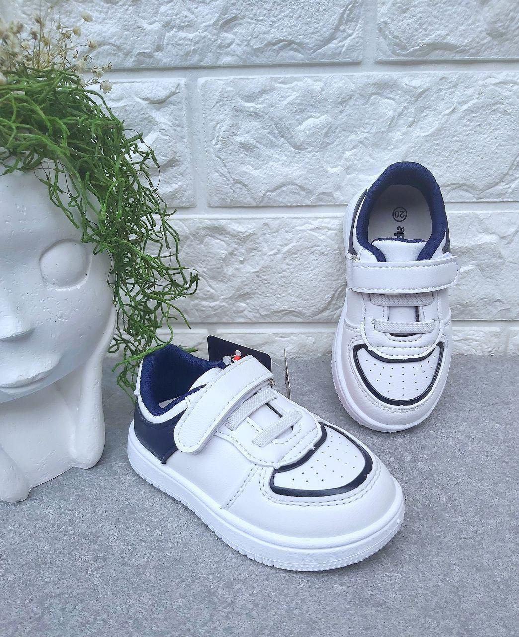 Кросівки для хлопчика 1231 р. 21 13,3 см Біло-синій (1231) Кросівки для хлопчика 1231 р. 21 13,3 см Біло-синій (1231)