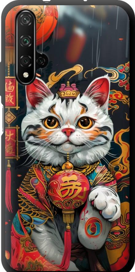 Чехол на Huawei Honor 20 China Cat v2 (6135b-1697-42517)