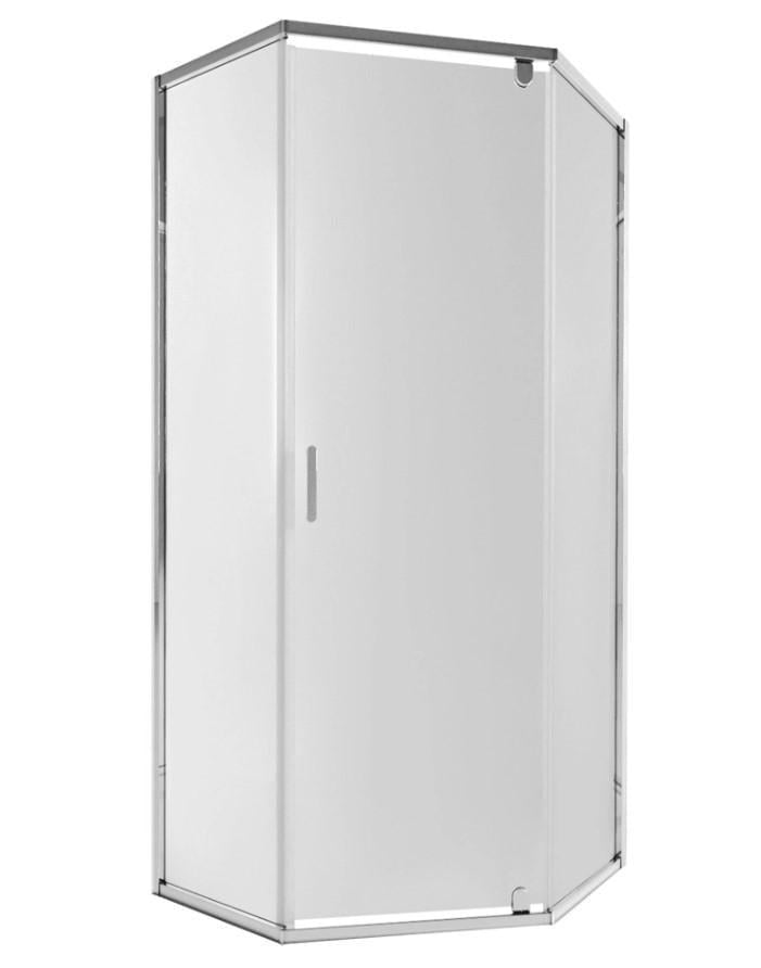 Душова кабіна Qtap Scorpio CRM10115-AC6 п'ятикутна скло 6 мм Clear без піддону (SCOCRM10115AC6)