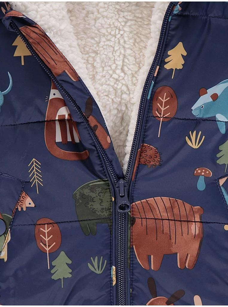 Зимний комбинезон для мальчика George 62-68 см Темно-синий (194832831) - фото 2