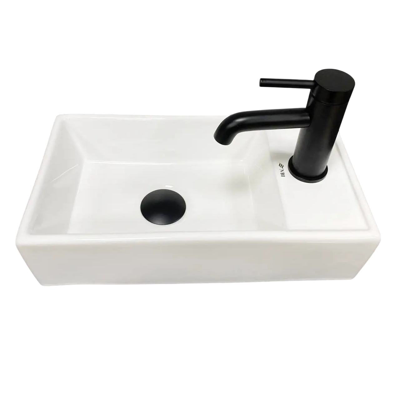 Раковина подвесная VBI Lago L прямоугольная 225x420 мм Белый (RM-VBI-015611)